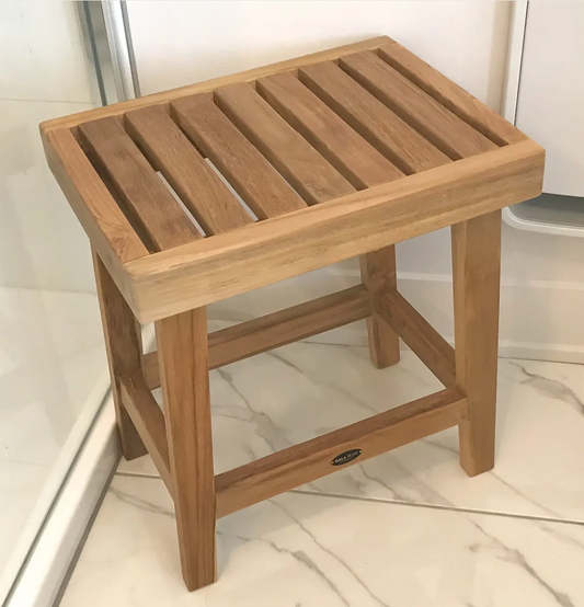 Teak Shower Bench Sky 16" (40 cm)